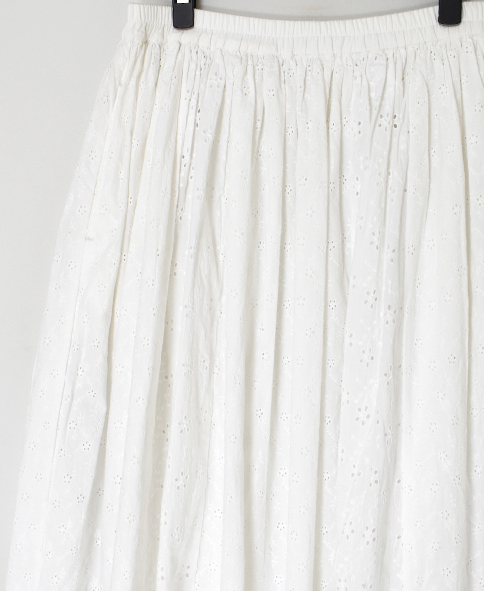 NSL25073(スカート) ALL HEMLA PATCH WORK GATHERED SKIRT