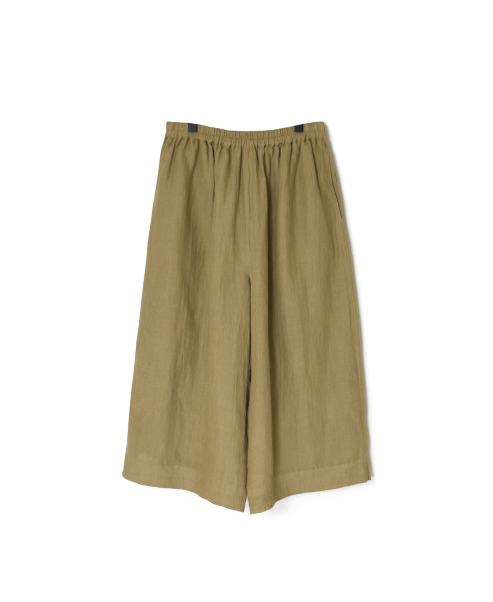 INMDS25004(パンツ)YARN DYE AUTO LOOM 60s LINEN PLAIN EASY PANTS