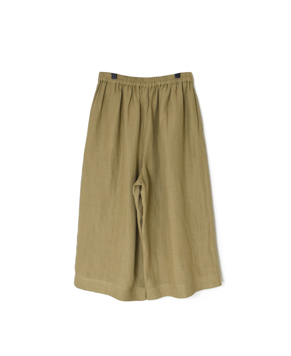 INMDS25004(パンツ)YARN DYE AUTO LOOM 60s LINEN PLAIN EASY PANTS