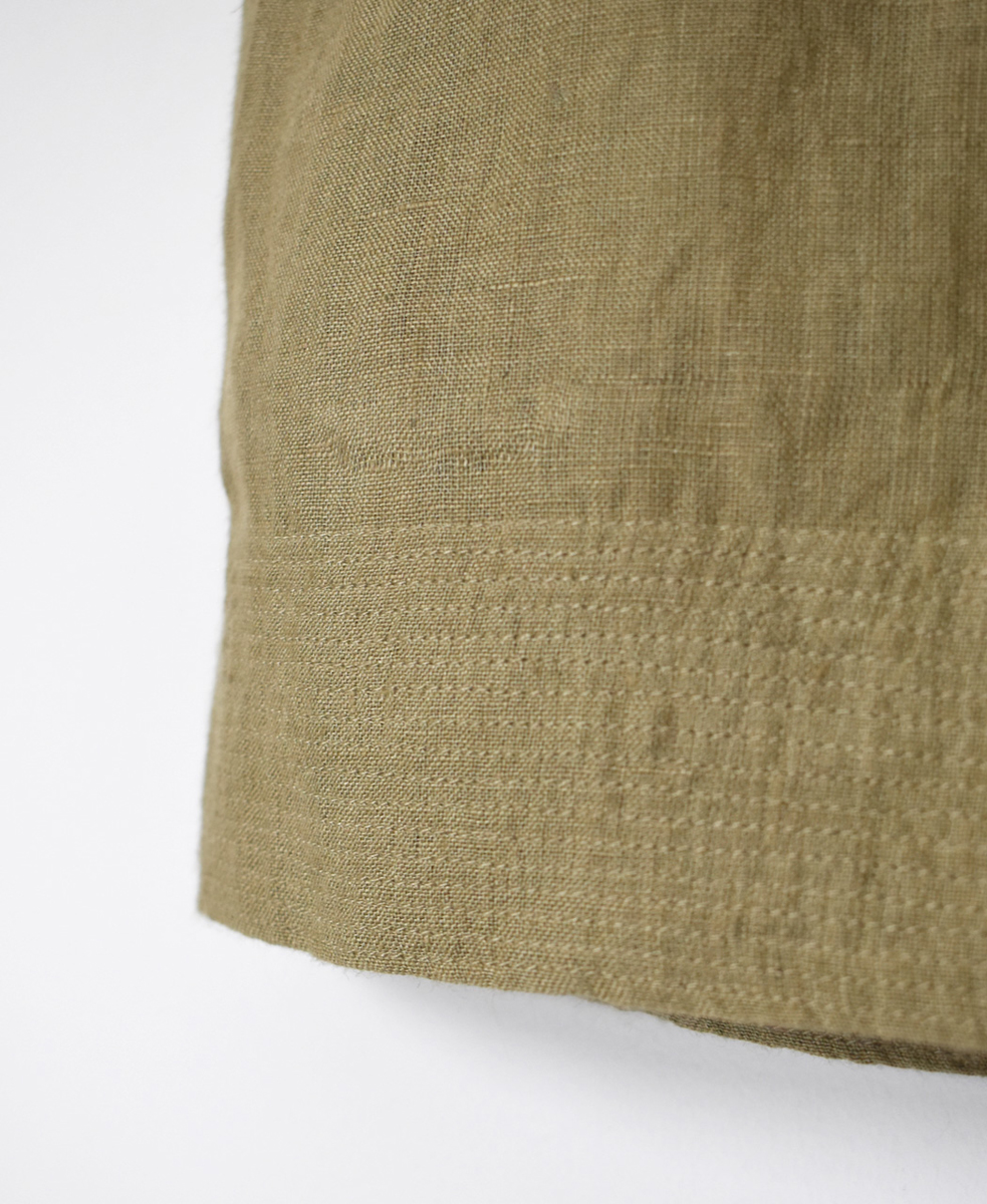 INMDS25004(パンツ)YARN DYE AUTO LOOM 60s LINEN PLAIN EASY PANTS