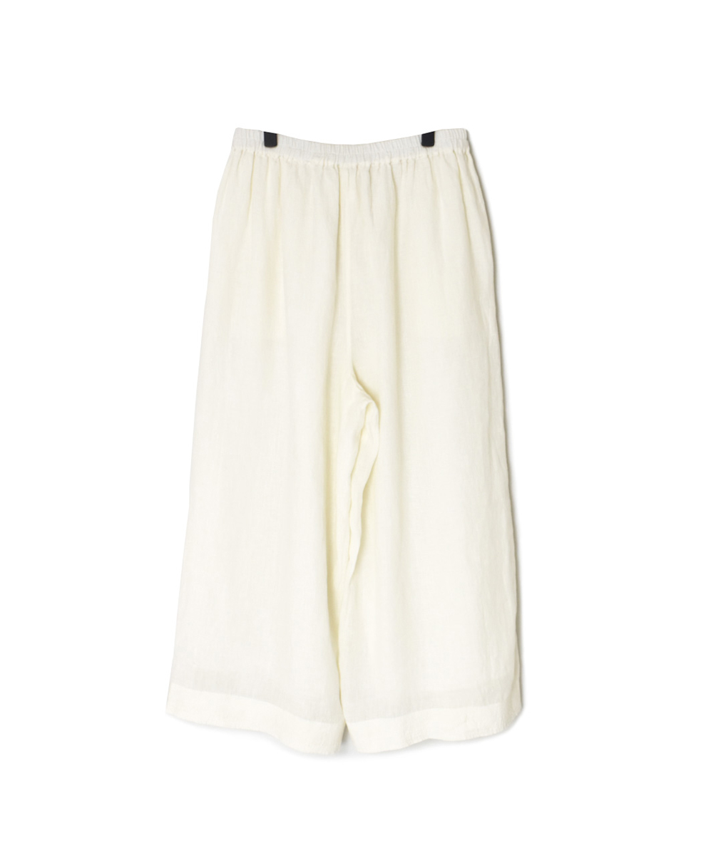 INMDS25004(パンツ)YARN DYE AUTO LOOM 60s LINEN PLAIN EASY PANTS