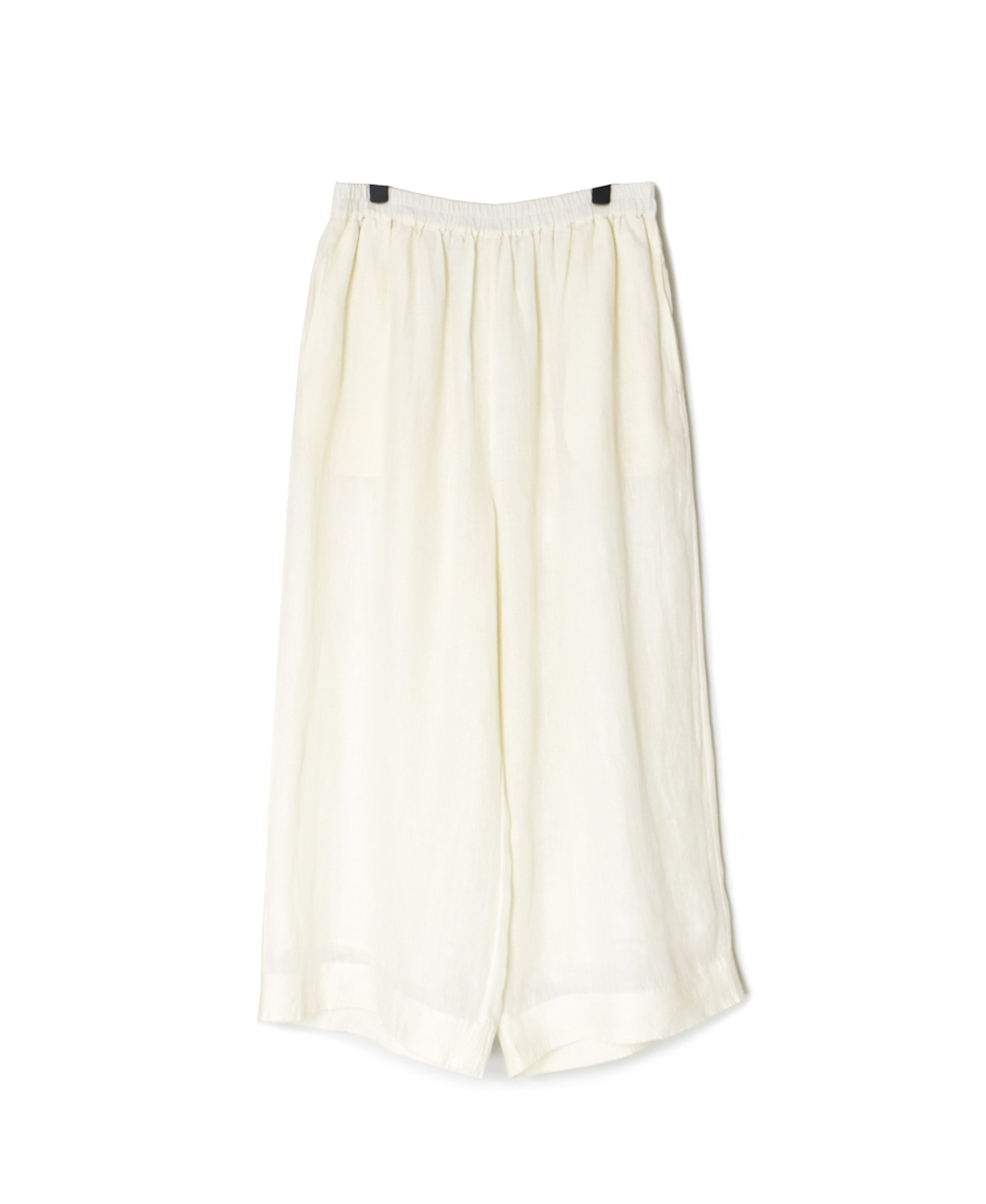 INMDS25004(パンツ)YARN DYE AUTO LOOM 60s LINEN PLAIN EASY PANTS