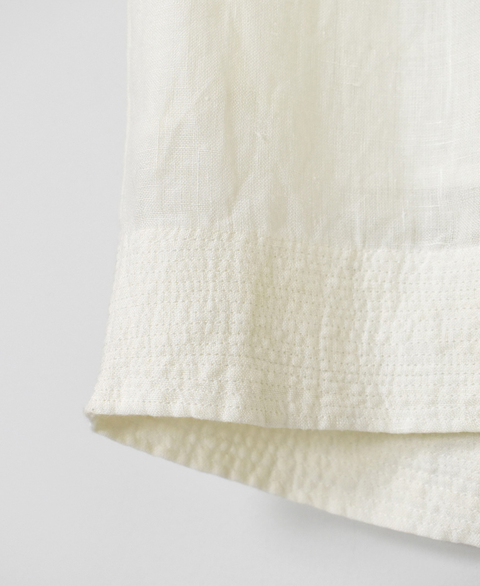 INMDS25004(パンツ)YARN DYE AUTO LOOM 60s LINEN PLAIN EASY PANTS