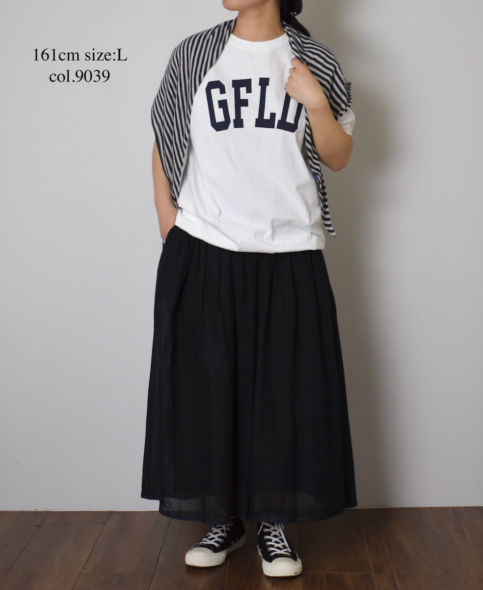 NGT9801 2851(Tシャツ) "GFLD" CREW-NECK S/SL TEE CUFF&HEM RIB