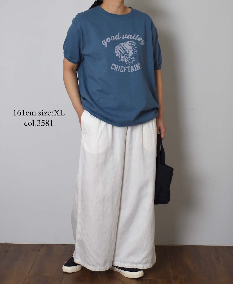 NGT9801 2841(Tシャツ) "CHIEFTAINS" CREW-NECK S/SL TEE CUFF&HEM RIB
