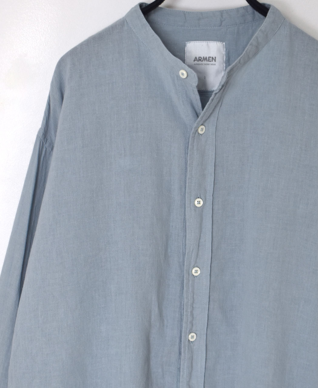 INAM2501G3D(シャツ) 30s GAUZE OVERDYE UTILITY SHIRT