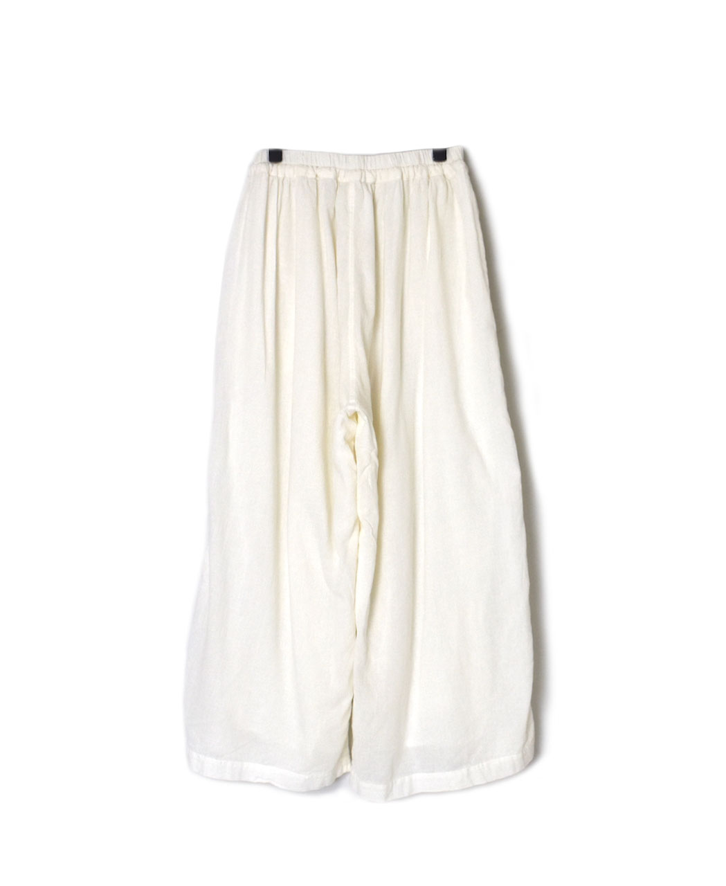 INAM2505G3D(パンツ) 30s GAUZE OVERDYE UTILITY GATHERED EASY PANTS WITH LINING