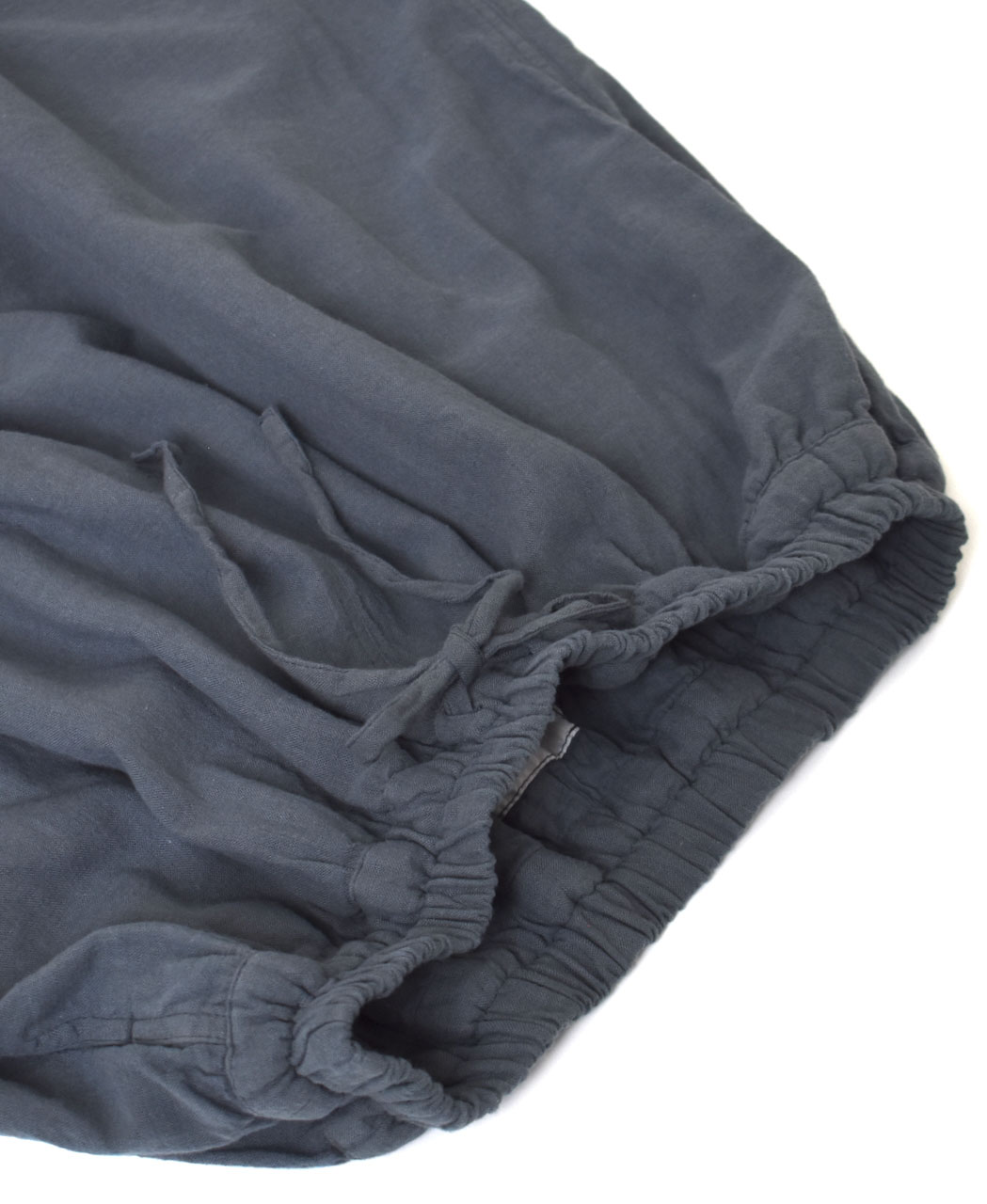 INAM2505G3D(パンツ) 30s GAUZE OVERDYE UTILITY GATHERED EASY PANTS WITH LINING