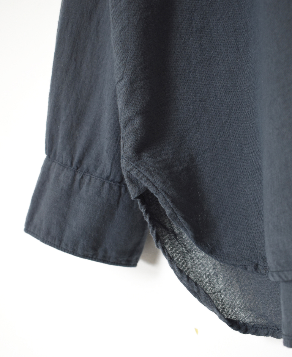 INAM2502G3D(シャツ) 30s GAUZE OVERDYE UTILITY REGULAR COLLAR SHIRT