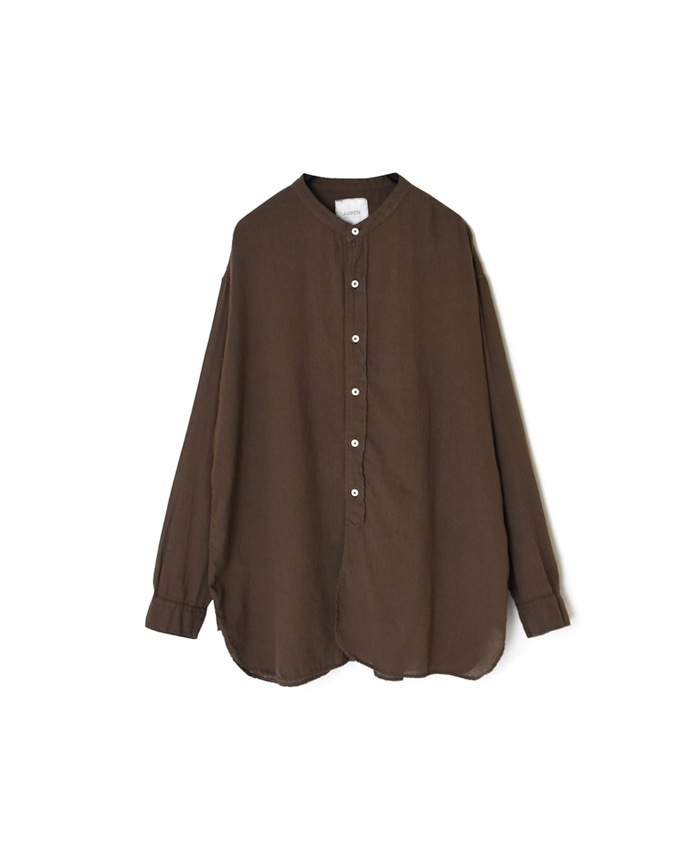 INAM2501G3D(シャツ) 30s GAUZE OVERDYE UTILITY SHIRT