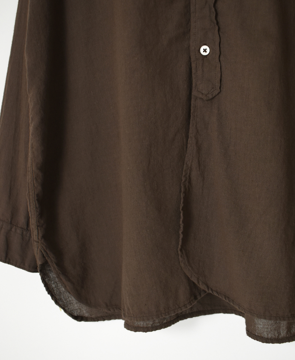 INAM2501G3D(シャツ) 30s GAUZE OVERDYE UTILITY SHIRT