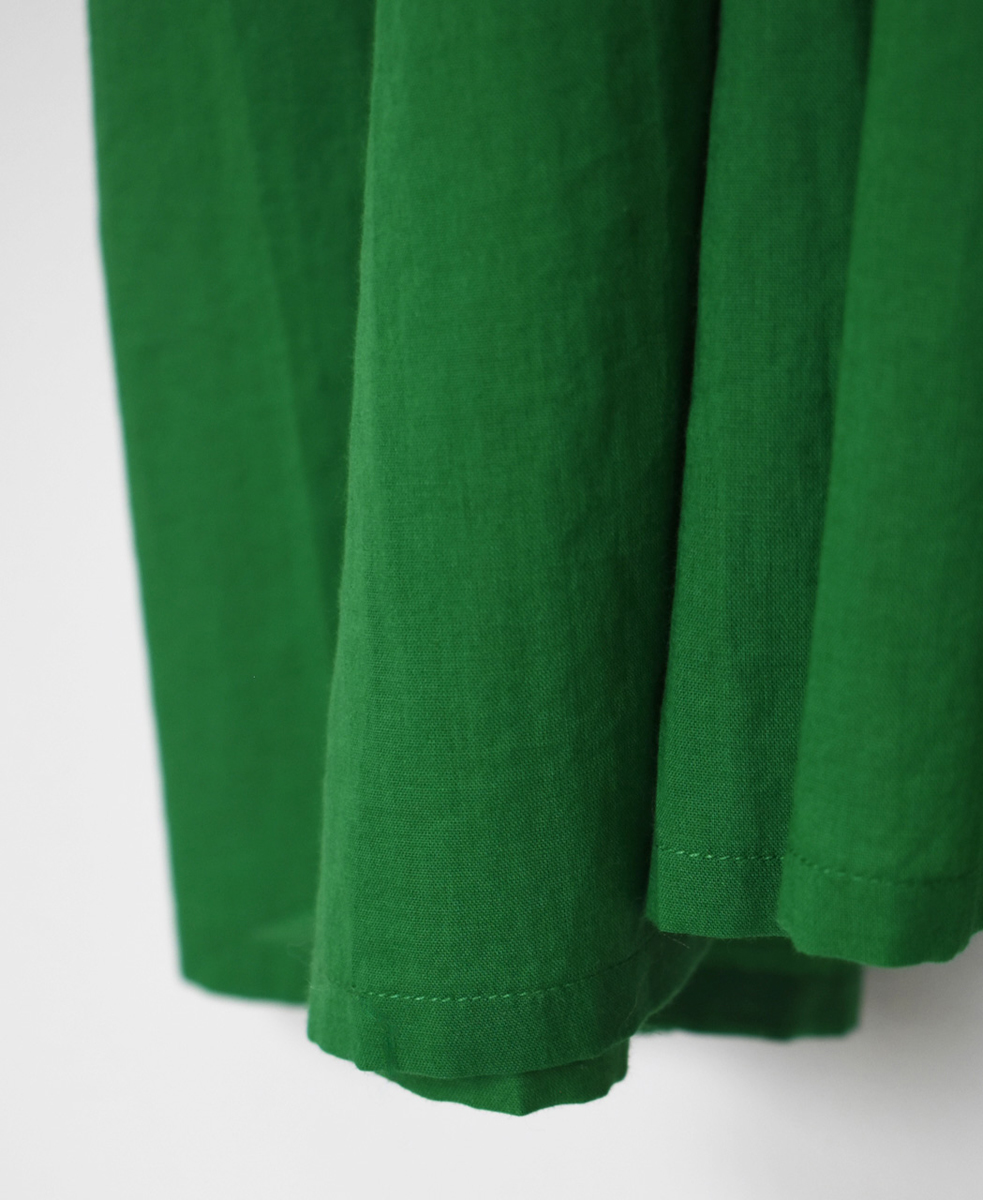 NMDS25225(ワンピース) 80s ORGANIC VOILE PLAIN MINI PINTUCK CACHE COEUR DRESS