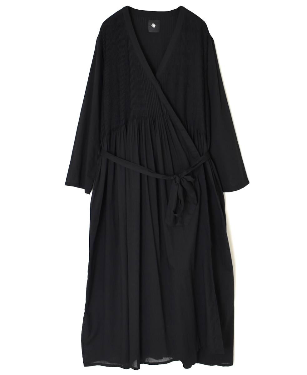 NMDS25225(ワンピース) 80s ORGANIC VOILE PLAIN MINI PINTUCK CACHE COEUR DRESS