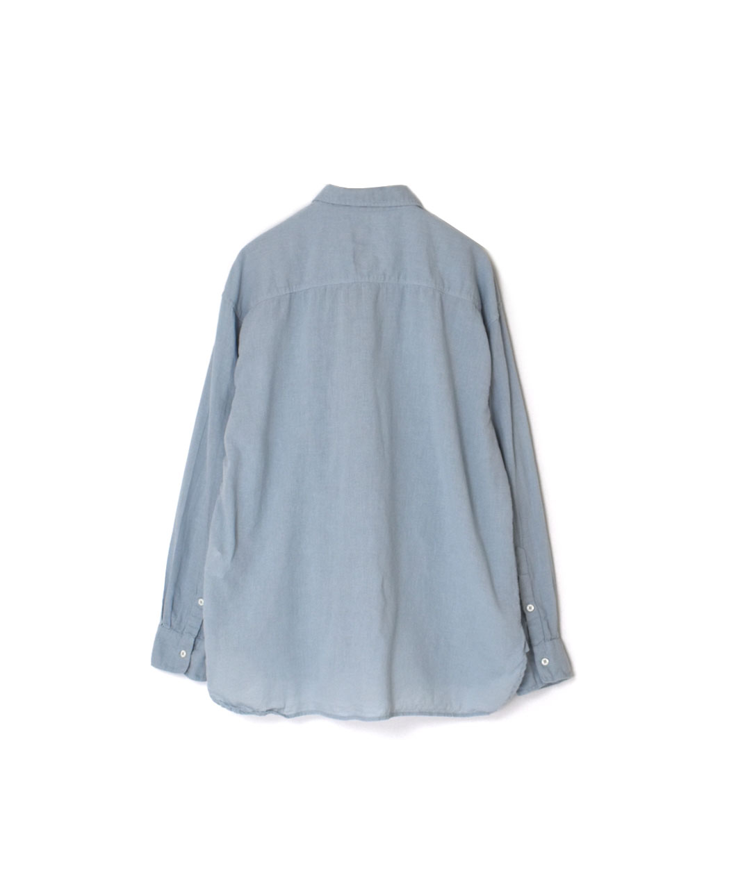 INAM2502G3D(シャツ) 30s GAUZE OVERDYE UTILITY REGULAR COLLAR SHIRT