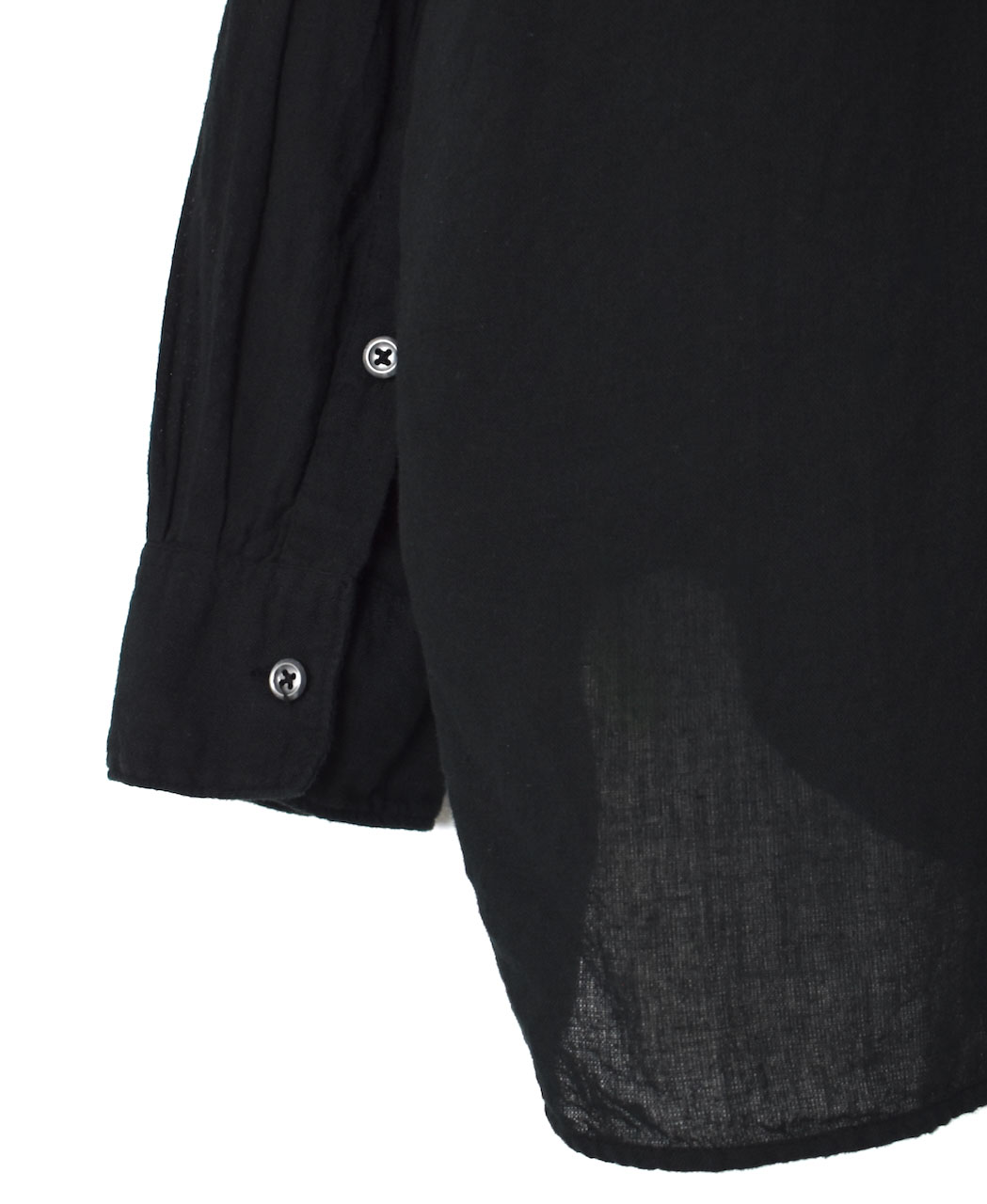 INAM2502G3D(シャツ) 30s GAUZE OVERDYE UTILITY REGULAR COLLAR SHIRT