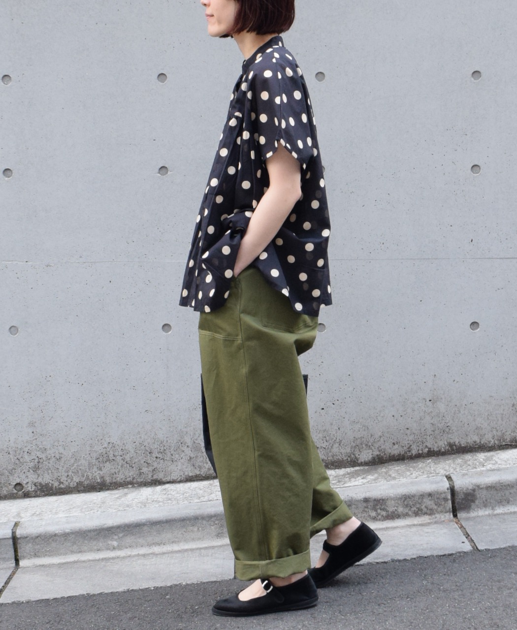 GNHT2451CL(パンツ) COTTON/LINEN KERSEY BAKER PANTS
