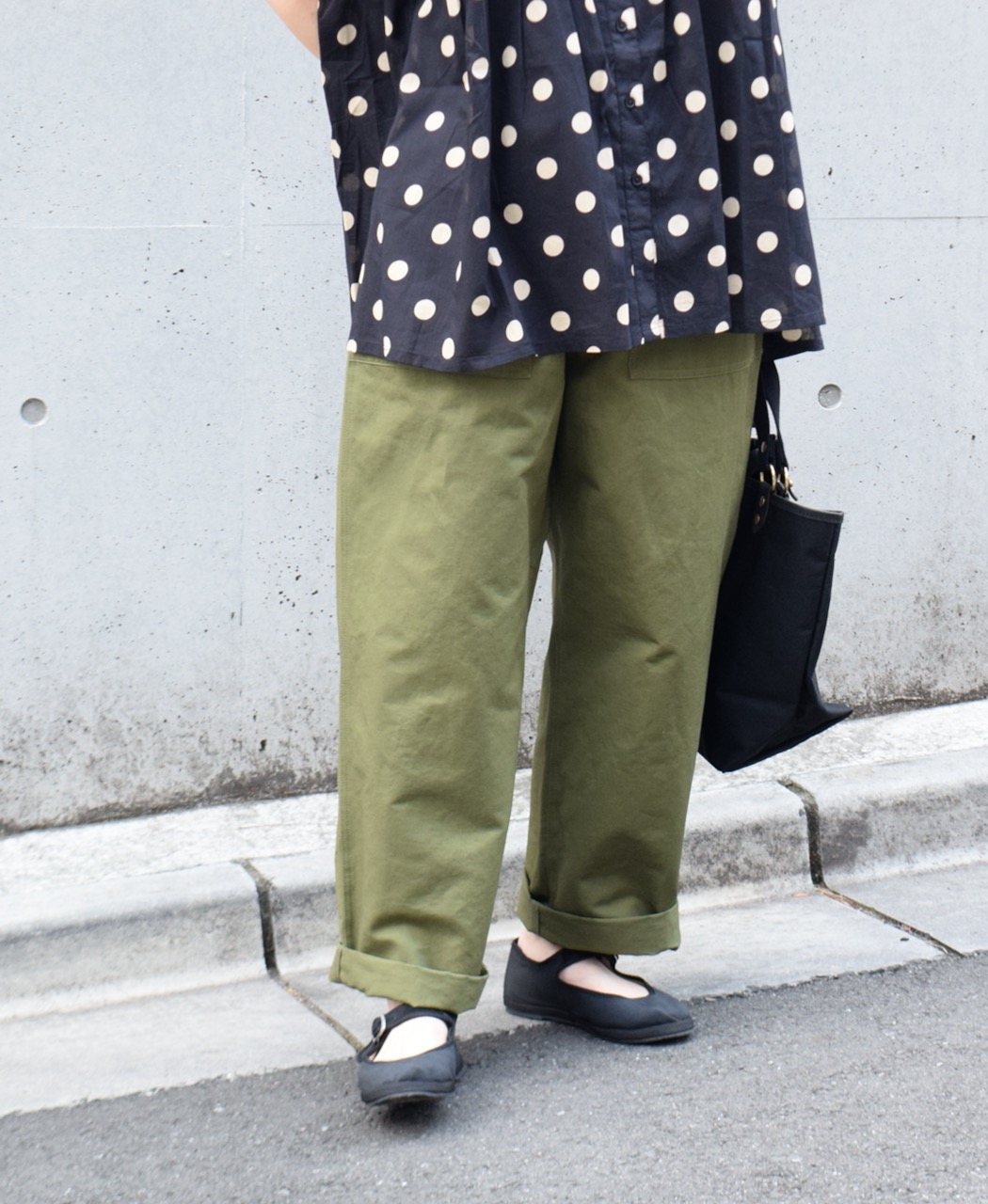 GNHT2451CL(パンツ) COTTON/LINEN KERSEY BAKER PANTS