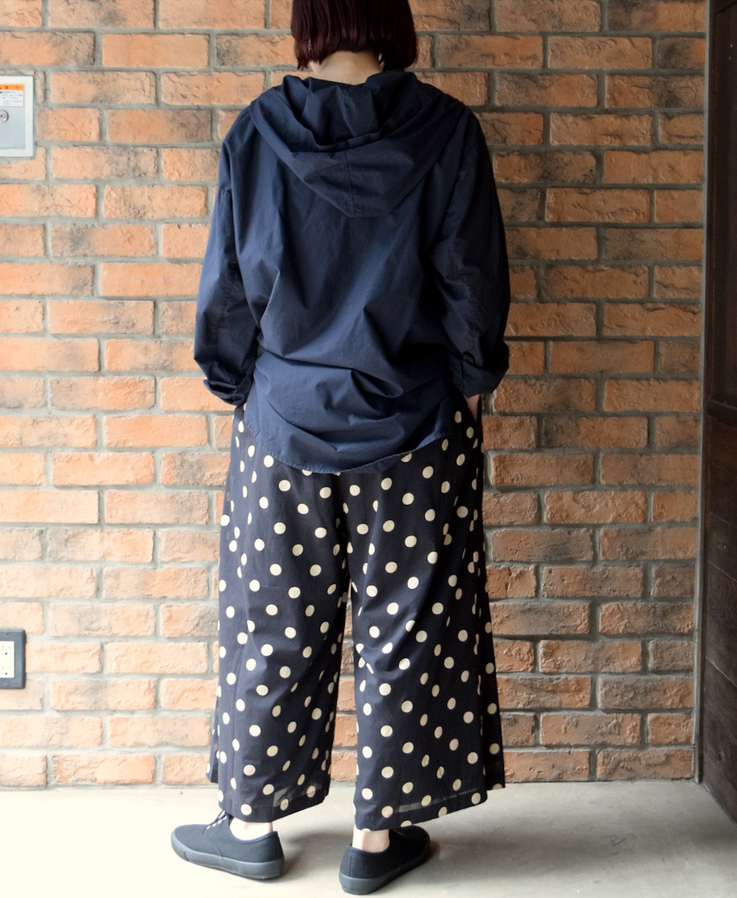 INHT2432CP (シャツ) 60s COTTON POPLIN OVERDYE HOODED PULLOVER SHIRT