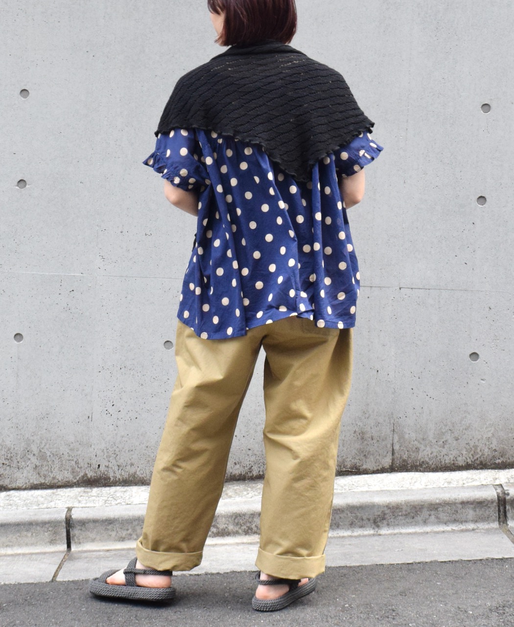 GNHT2451CL(パンツ) COTTON/LINEN KERSEY BAKER PANTS