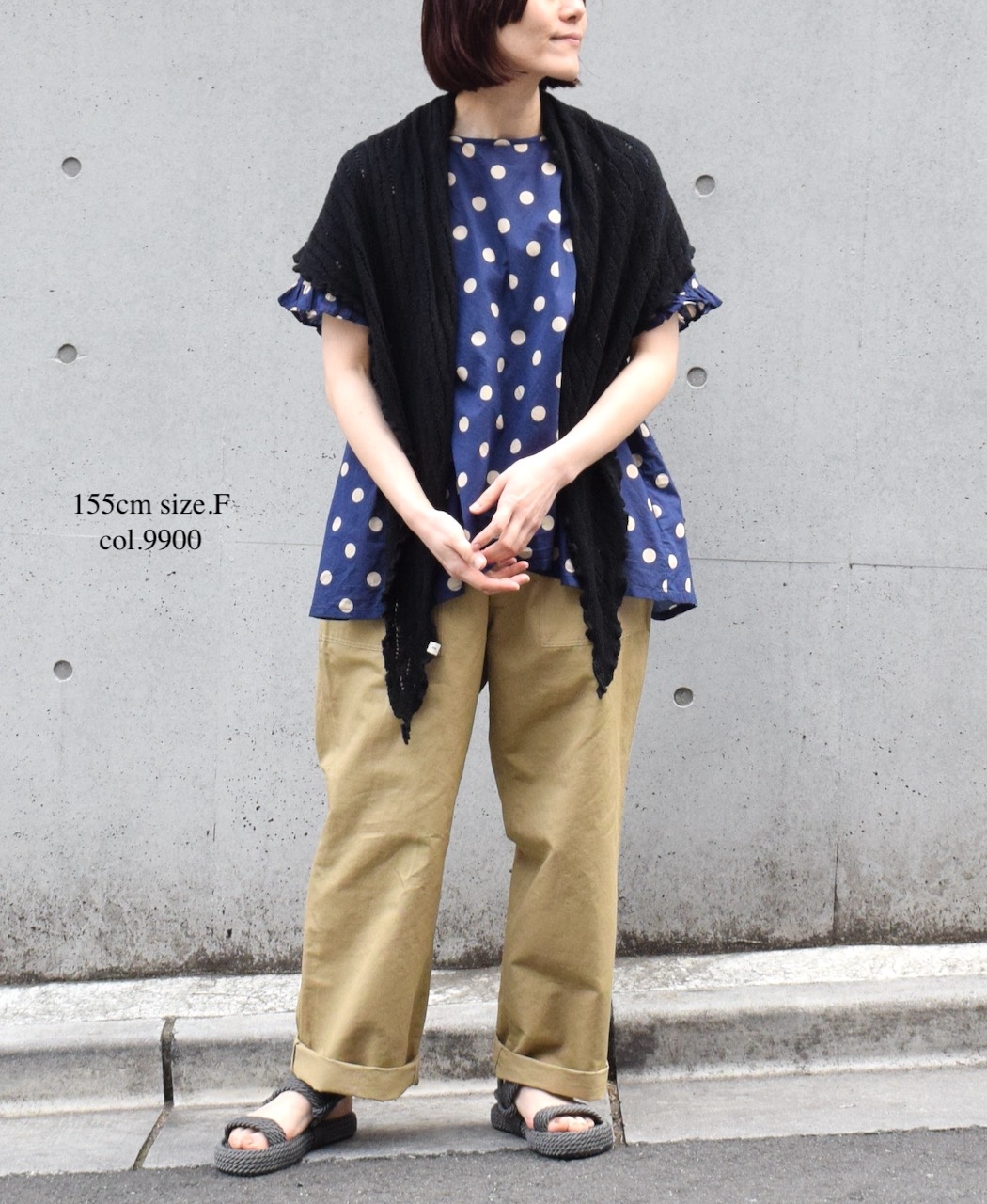 BNSL2501(スカーフ) TRIANGLE SCARF