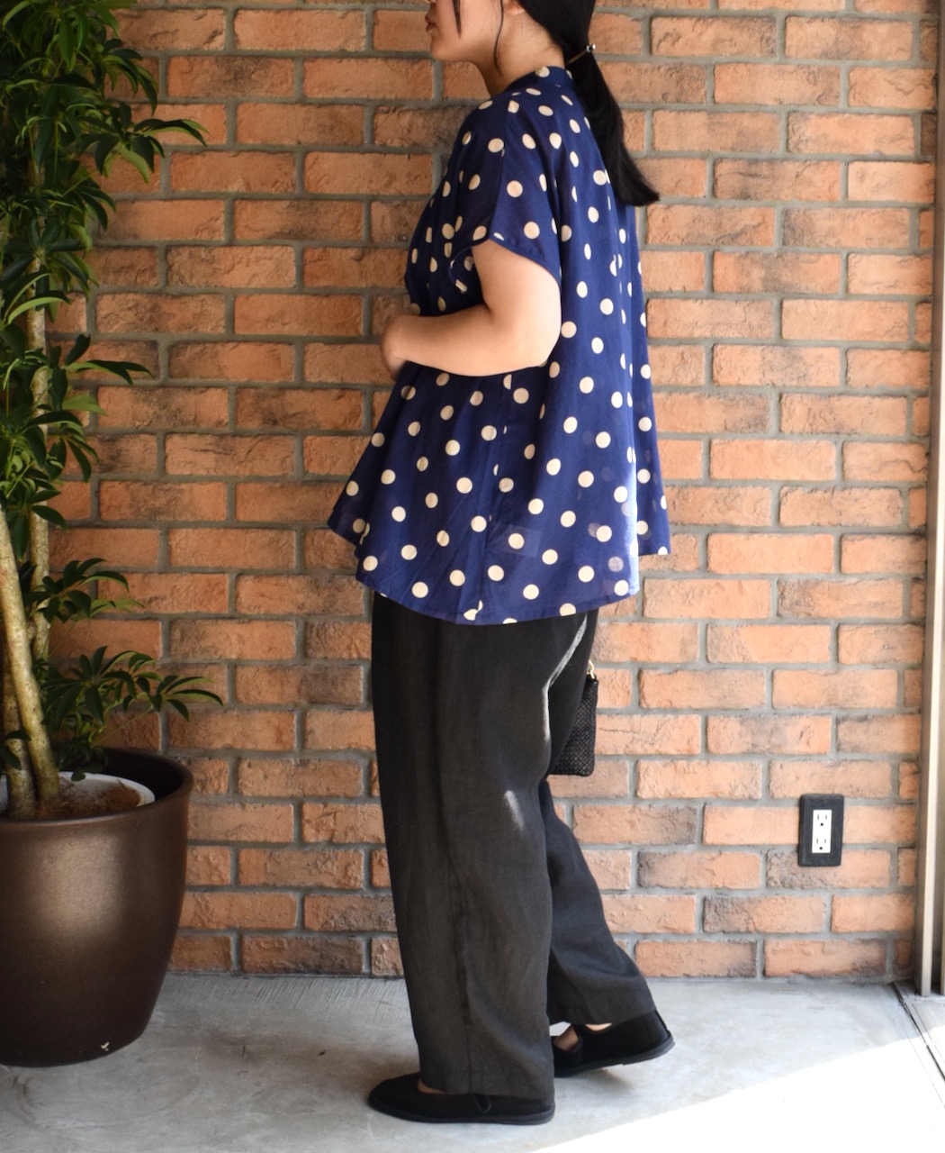 GNMDS2501NLT(パンツ) LINEN TWILL 2TUCK TAPERED EASY PANTS