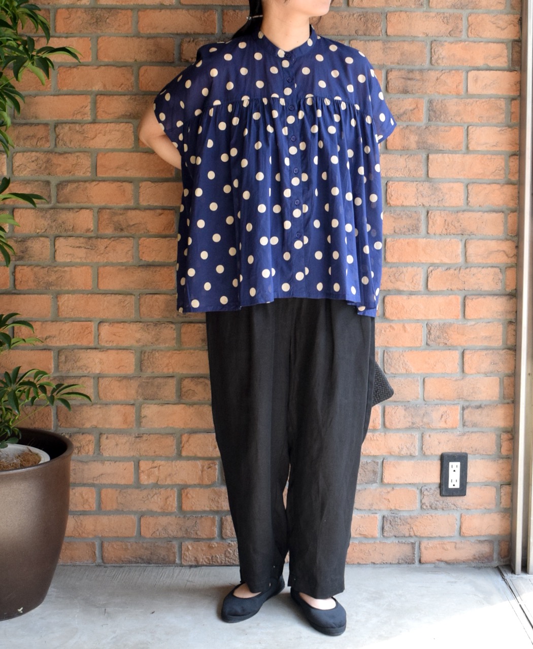 GNMDS2501NLT(パンツ) LINEN TWILL 2TUCK TAPERED EASY PANTS