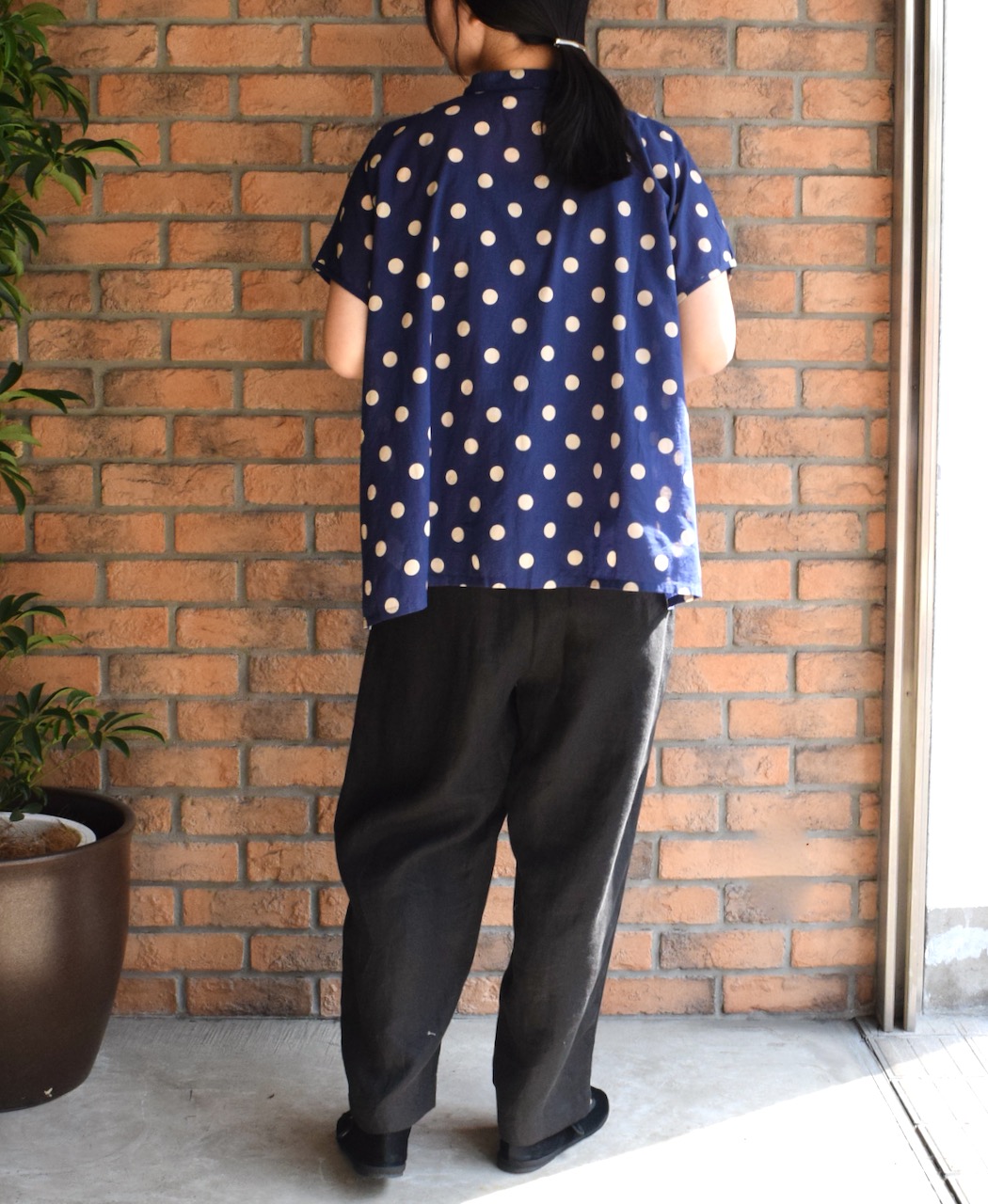 GNMDS2501NLT(パンツ) LINEN TWILL 2TUCK TAPERED EASY PANTS