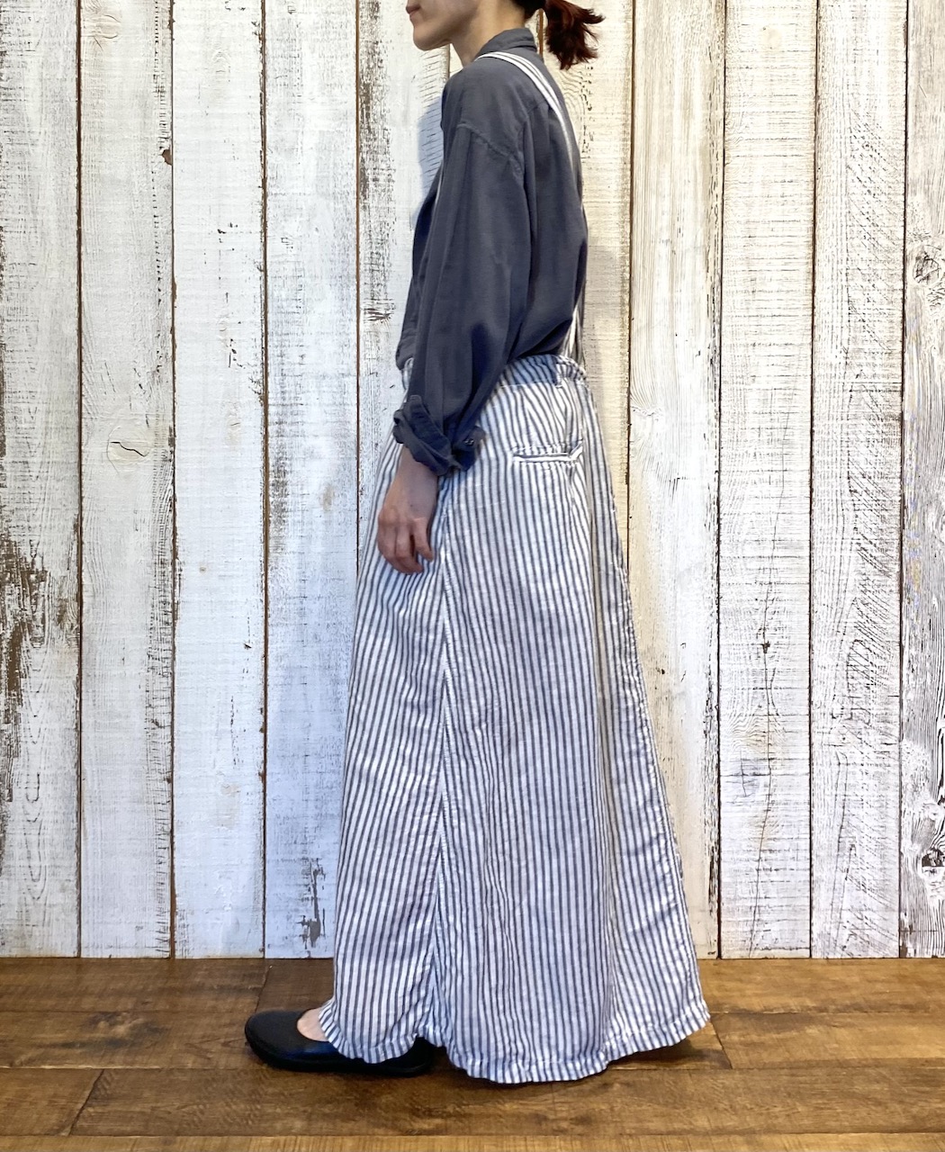INAM2502G3D(シャツ) 30s GAUZE OVERDYE UTILITY REGULAR COLLAR SHIRT