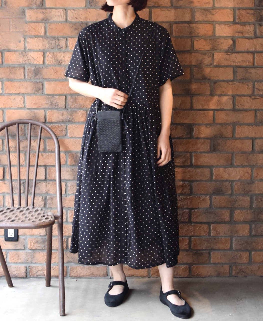 SVMDS2502C(バッグ) SMALL MESH&PLAIN COMBI SHOULDER PHONE CASE