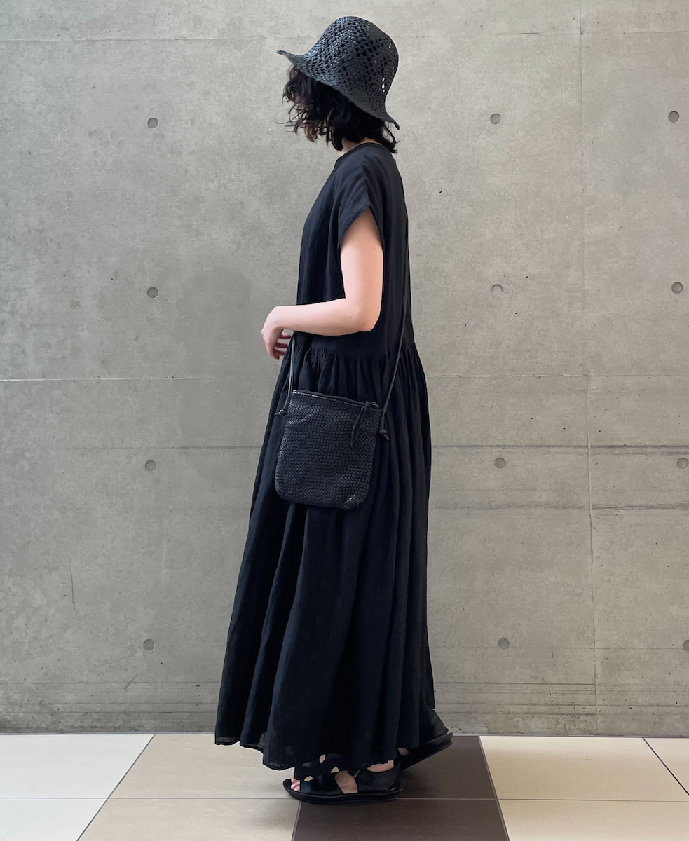 SVMDS2501C(バッグ) SMALL MESH&PLAIN COMBI SHOULDER POUCH