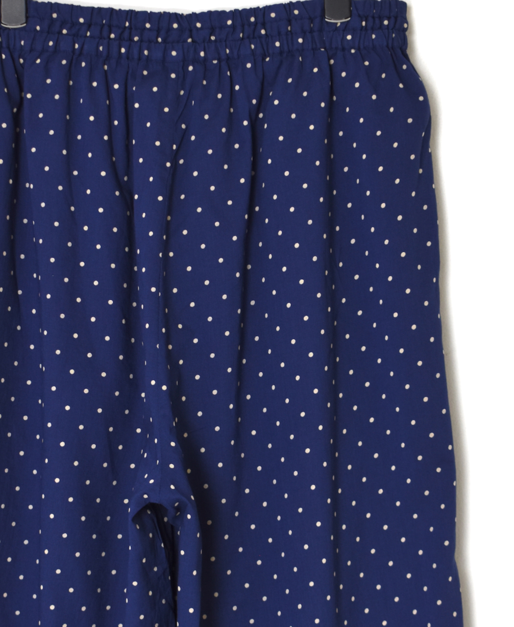 NSL22016 (パンツ) COTTON VOILE DOT PRINT WIDE EASY PANTS