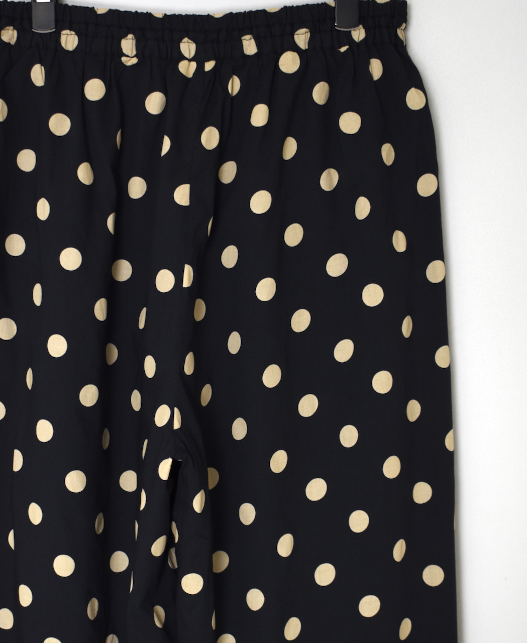 NSL22016 (パンツ) COTTON VOILE DOT PRINT WIDE EASY PANTS