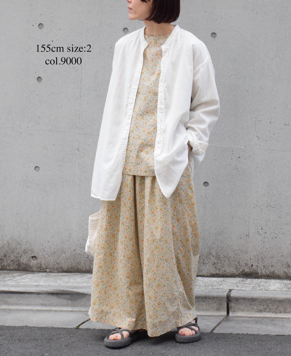 INAM2501G3D(シャツ) 30s GAUZE OVERDYE UTILITY SHIRT