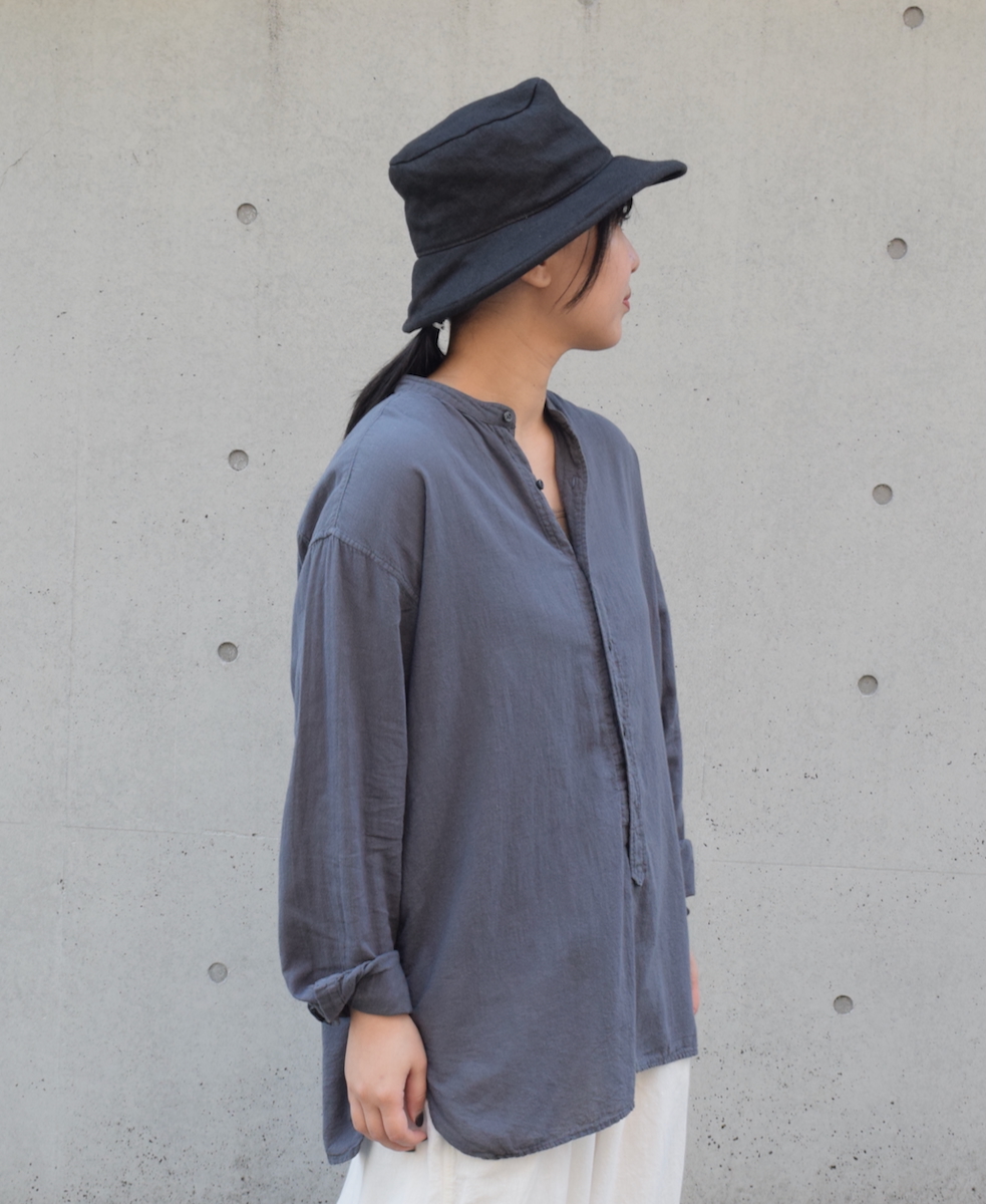 INAM2501G3D(シャツ) 30s GAUZE OVERDYE UTILITY SHIRT