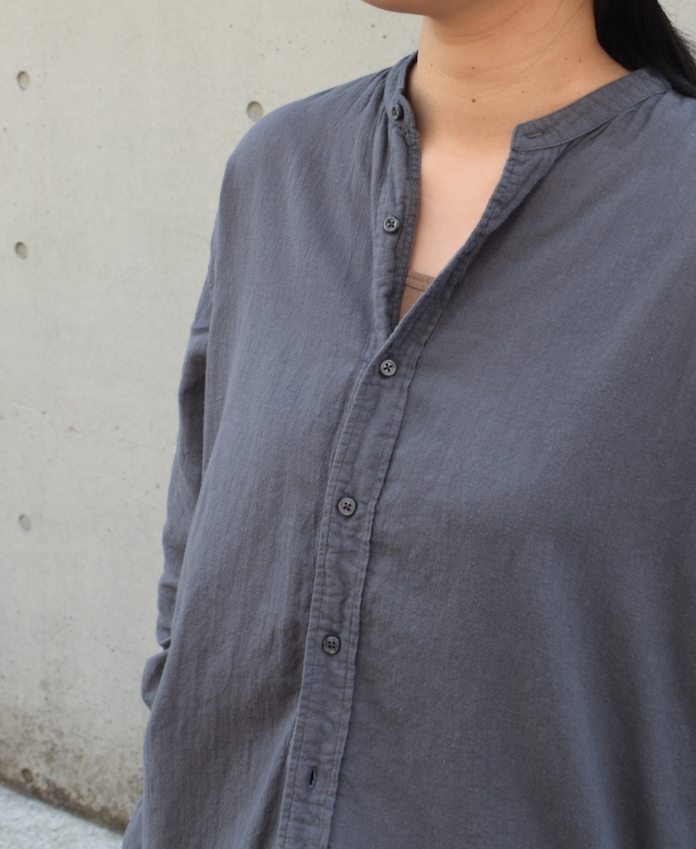 INAM2501G3D(シャツ) 30s GAUZE OVERDYE UTILITY SHIRT