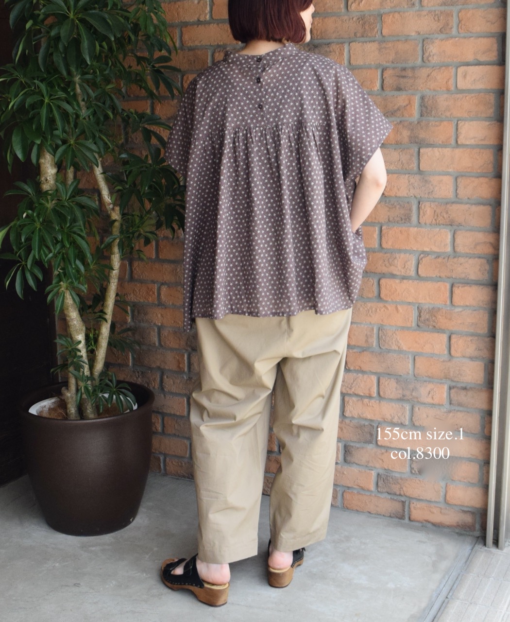 GNMDS2501CW(パンツ) COTTON DYED WEATHER 2TUCK TAPERED EASY PANTS