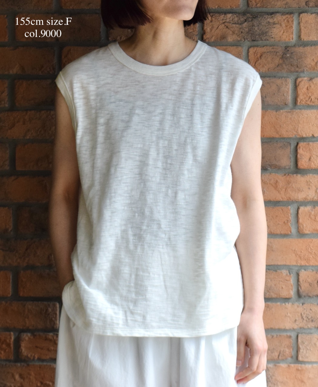 GNSL24042 (Tシャツ) SLUB VINTAGE CREW-NECK FRENCH/SL SHIRT