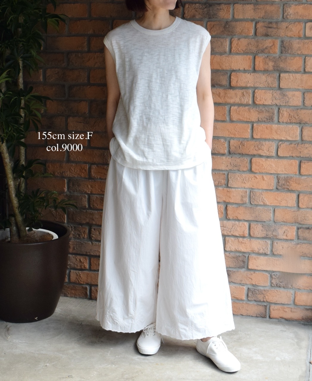 GNSL24042 (Tシャツ) SLUB VINTAGE CREW-NECK FRENCH/SL SHIRT