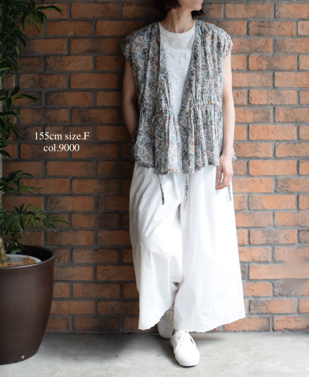 GNSL24042 (Tシャツ) SLUB VINTAGE CREW-NECK FRENCH/SL SHIRT