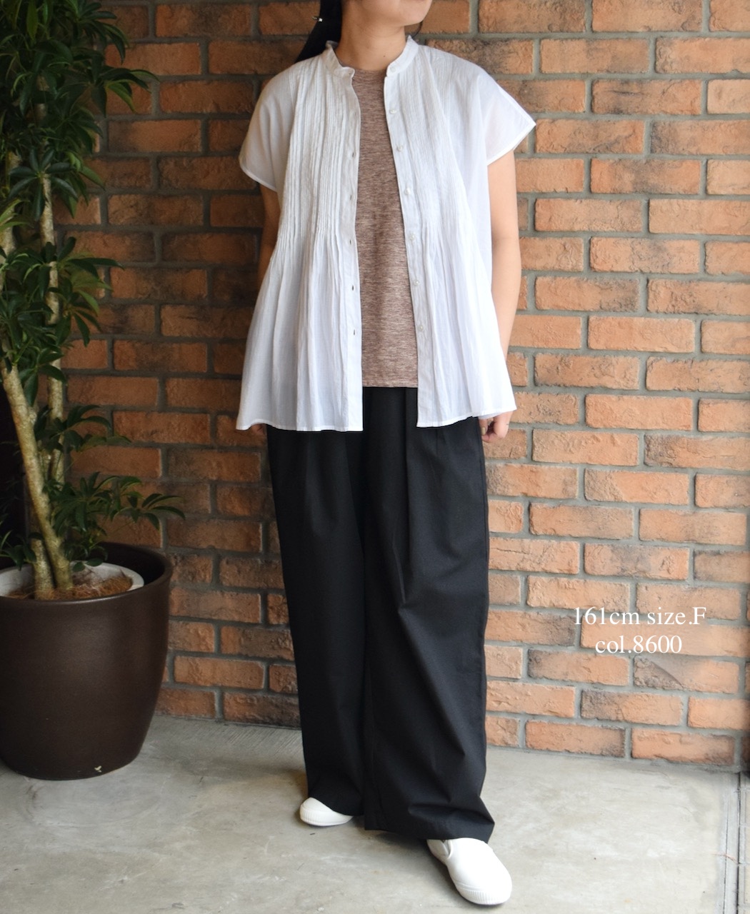 GNSL24042 (Tシャツ) SLUB VINTAGE CREW-NECK FRENCH/SL SHIRT