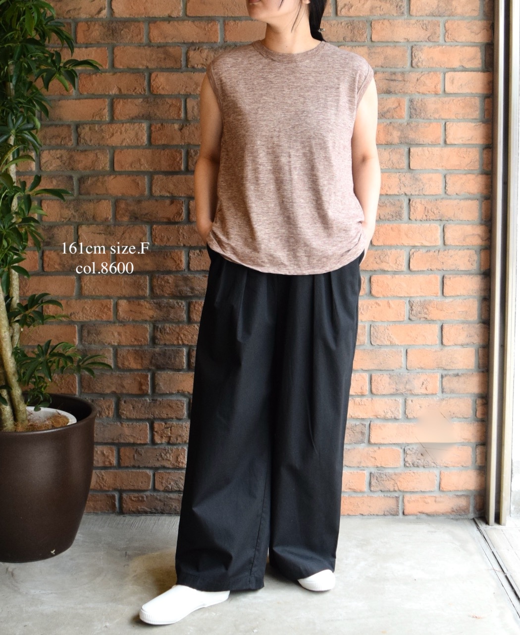 GNSL24042 (Tシャツ) SLUB VINTAGE CREW-NECK FRENCH/SL SHIRT