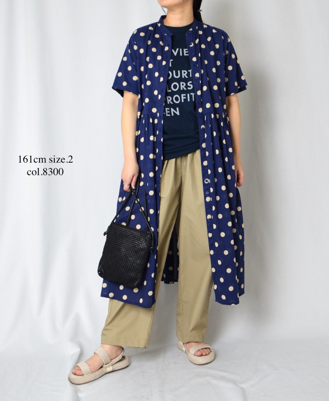 GNMDS2501CW(パンツ) COTTON DYED WEATHER 2TUCK TAPERED EASY PANTS