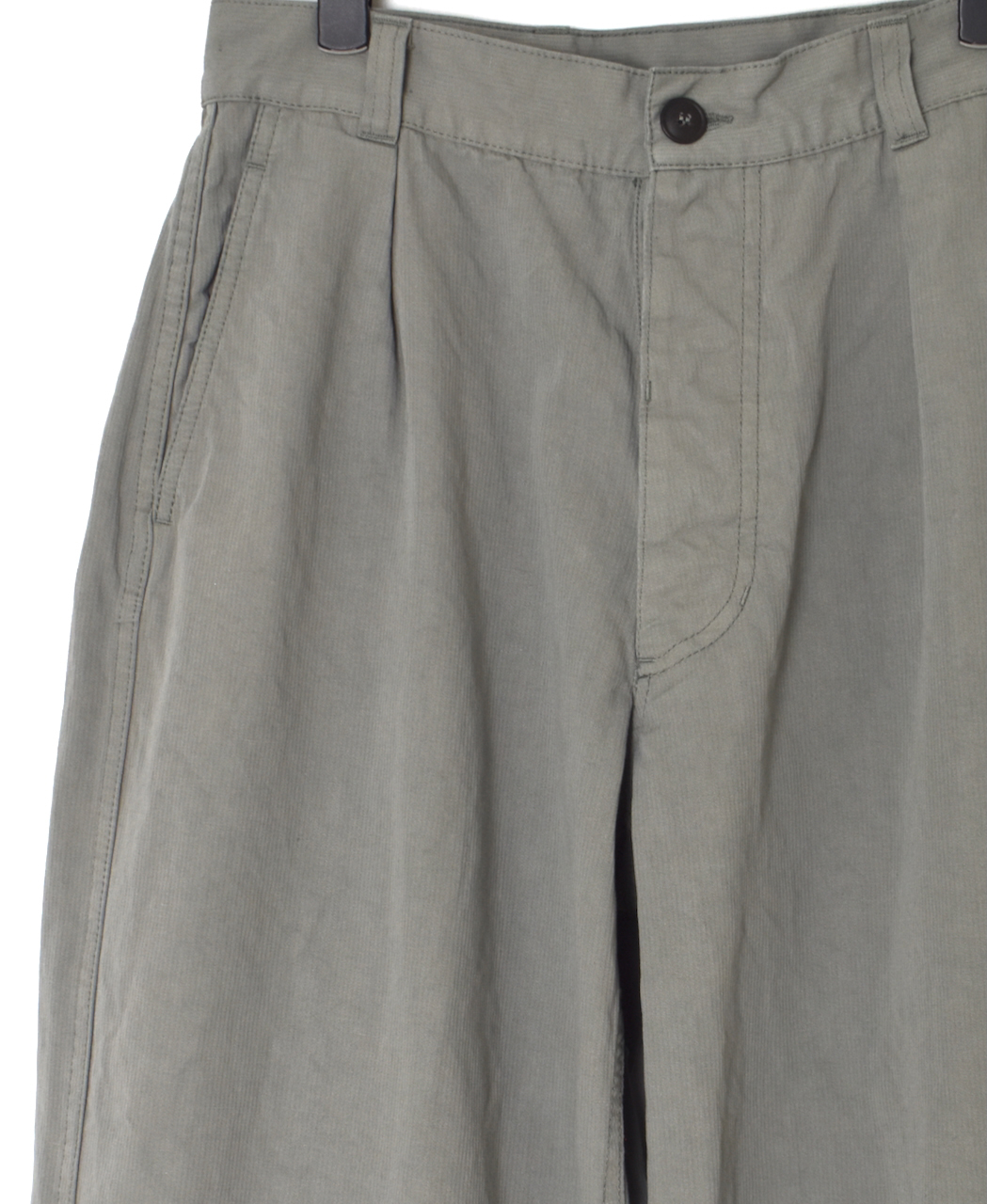 NAM1203KCL (パンツ) COTTON LINEN ONE-TUCK PANTS