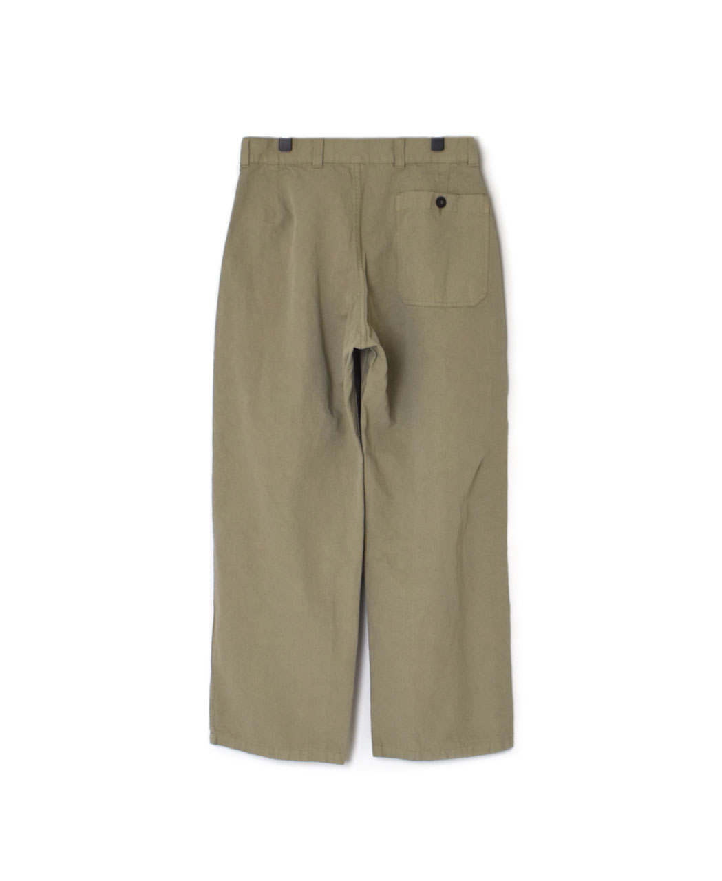 NAM1203KCL (パンツ) COTTON LINEN ONE-TUCK PANTS