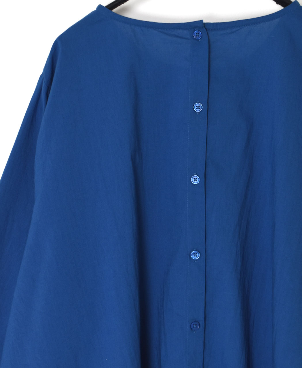 NSL25031(シャツ) 60s CAMBRIC PLAIN BACK OPENING SMOCK
