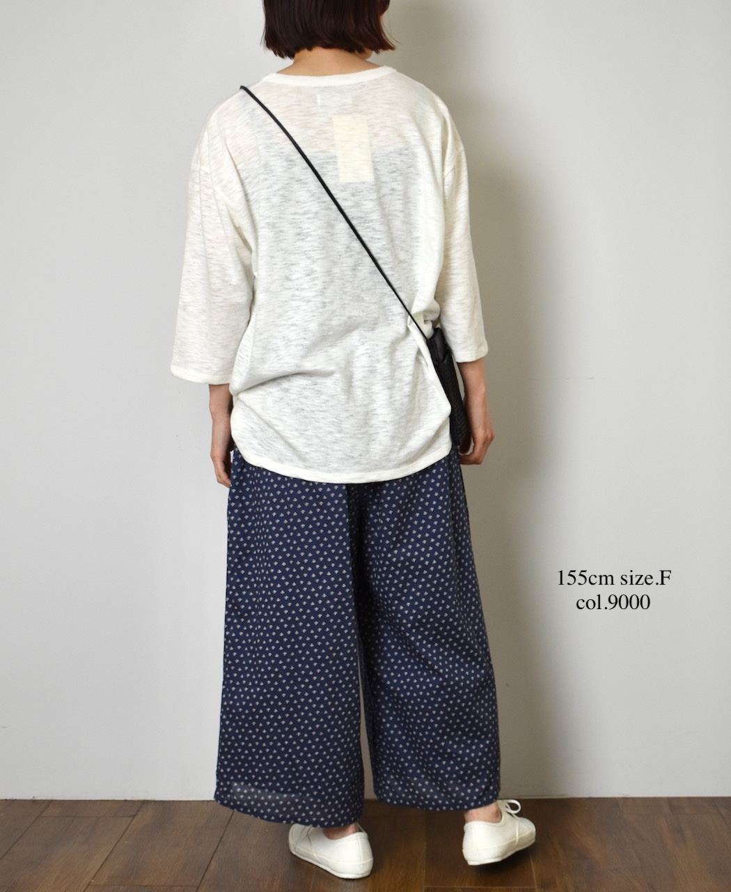 GNSL25041(Tシャツ) SLUB VINTAGE CREW-NECK 3/4SL LONG SHIRT