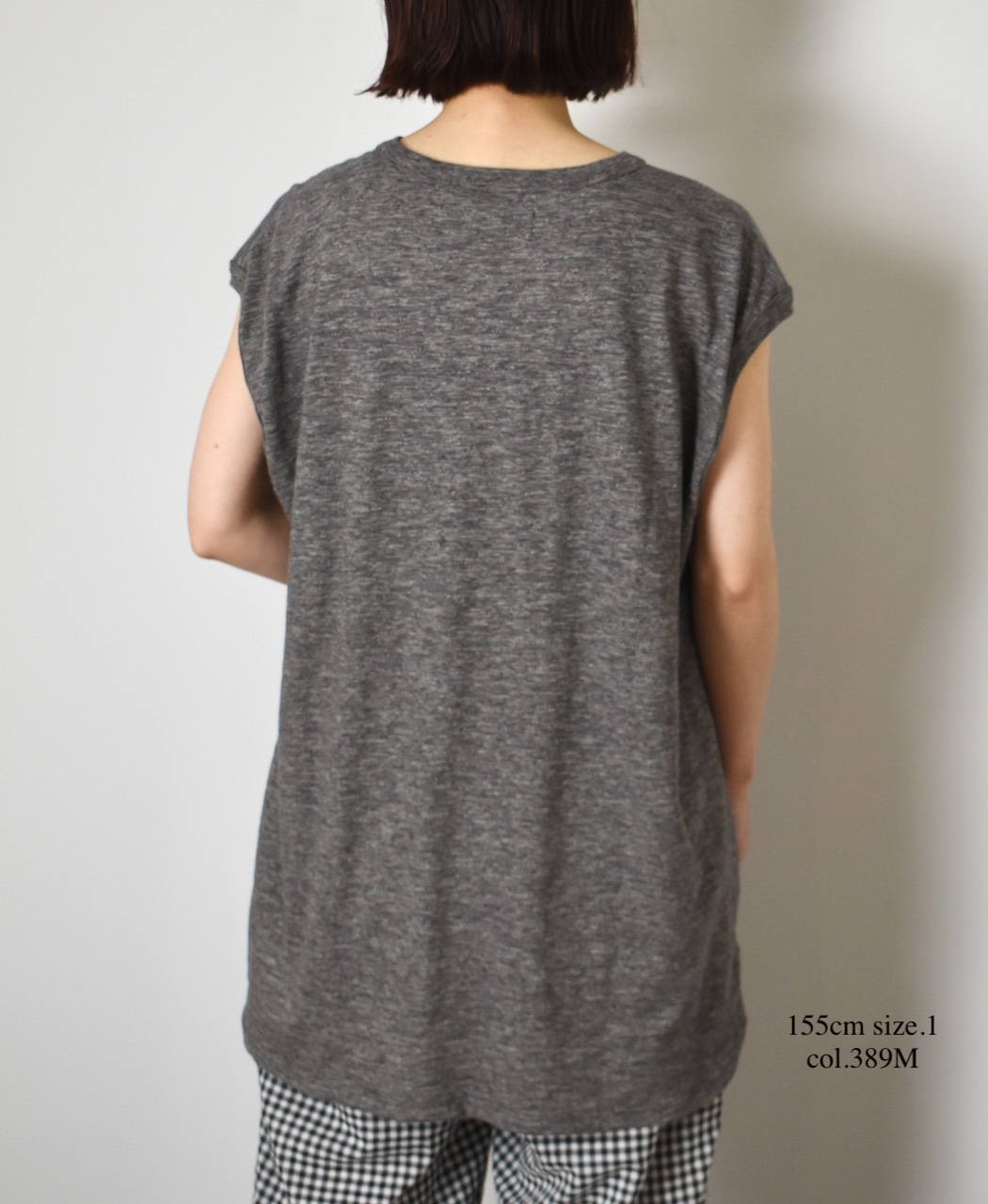 ●GNSL24043 (Tシャツ) SLUB VINTAGE CREW-NECK FRENCH/SL LONG SHIRT