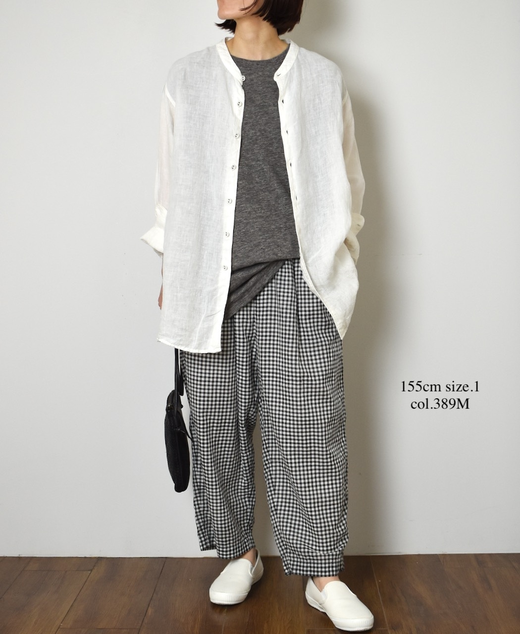 ●GNSL24043 (Tシャツ) SLUB VINTAGE CREW-NECK FRENCH/SL LONG SHIRT