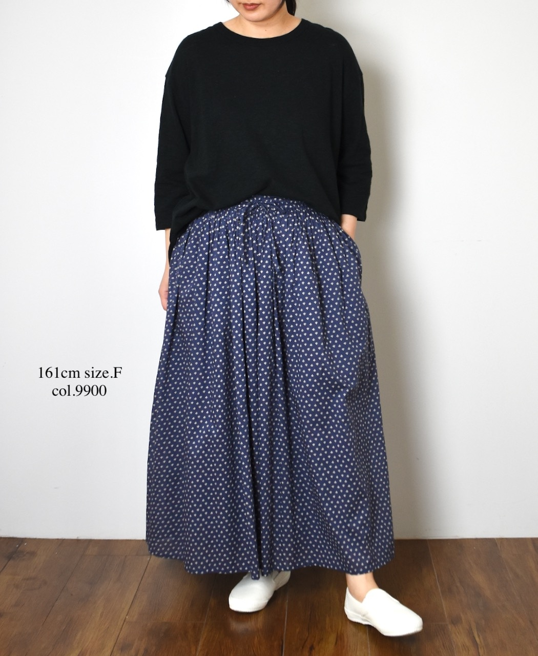 GNSL25041(Tシャツ) SLUB VINTAGE CREW-NECK 3/4SL LONG SHIRT