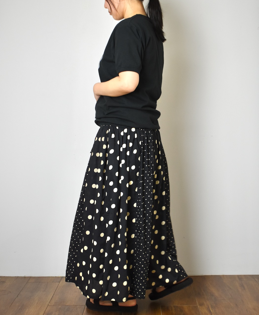 NGT9801 2851(Tシャツ) "GFLD" CREW-NECK S/SL TEE CUFF&HEM RIB